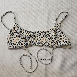 O'Neill Leopard Print Bikini Top